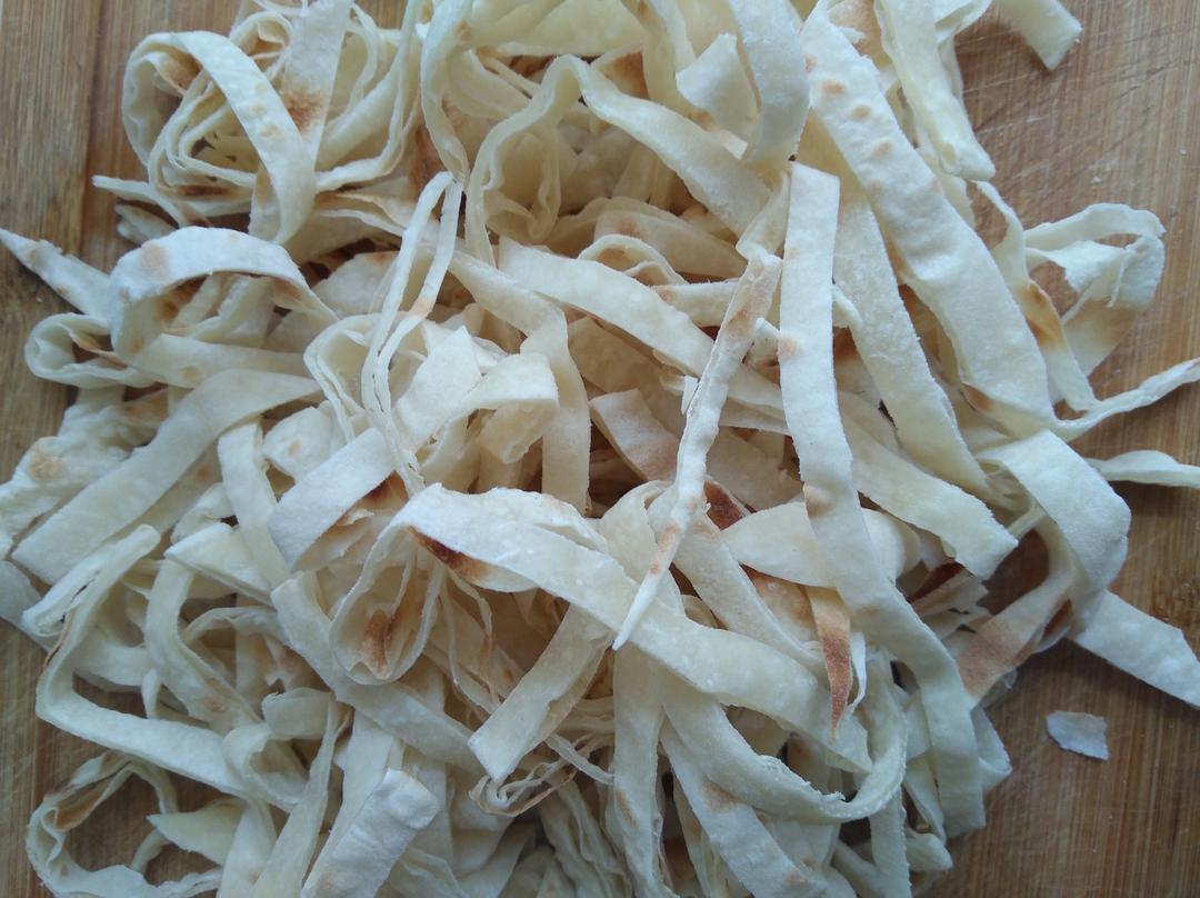 炒饼焖饼烩饼之饼丝