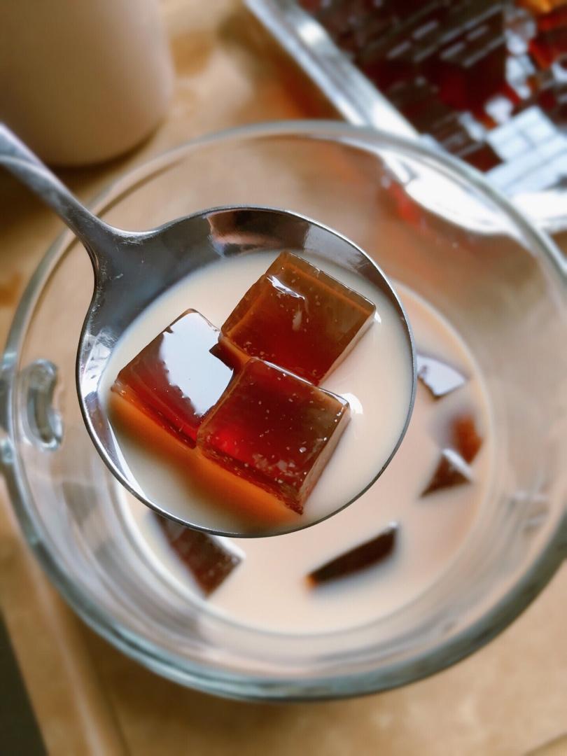 骑车去芬兰做的红茶冻