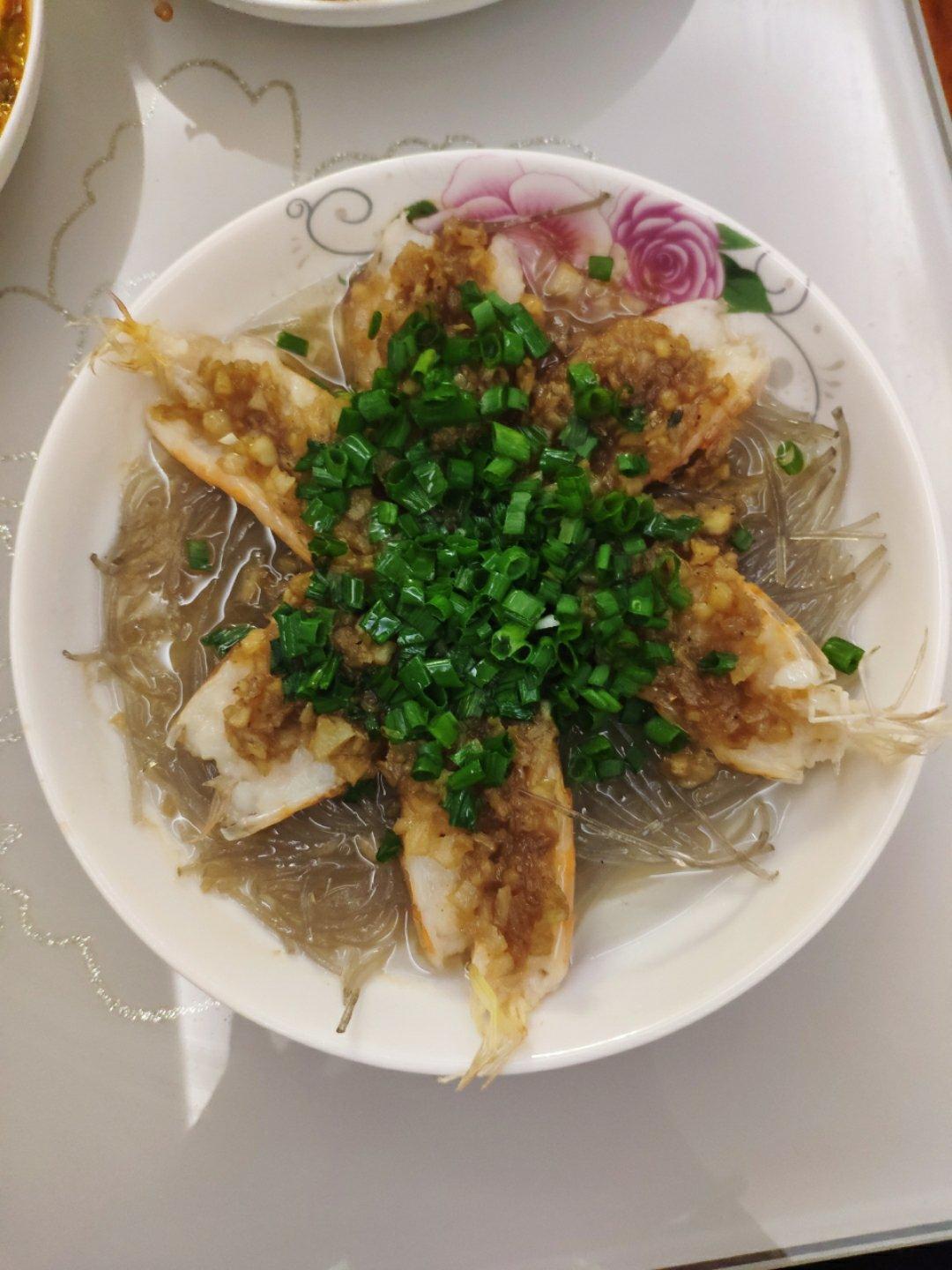 蒜蓉粉丝蒸虾