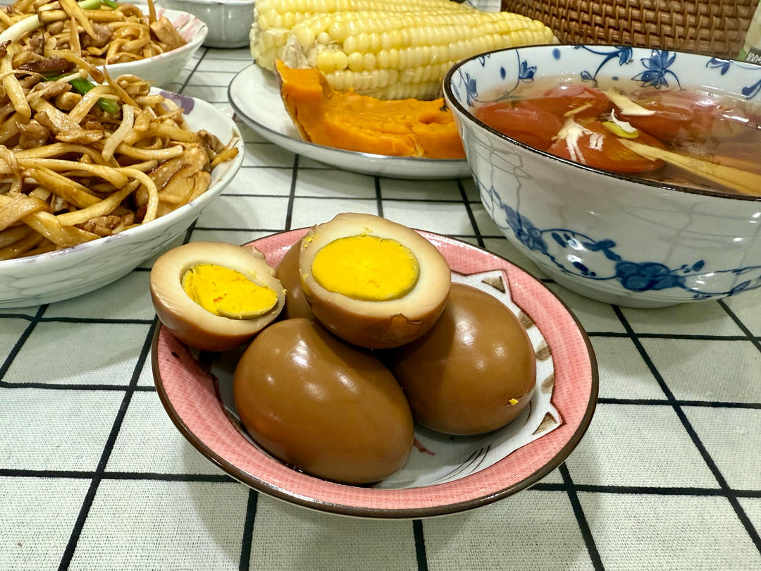 春天出游首选的Q弹卤蛋（附快速完整剥蛋壳的方法）