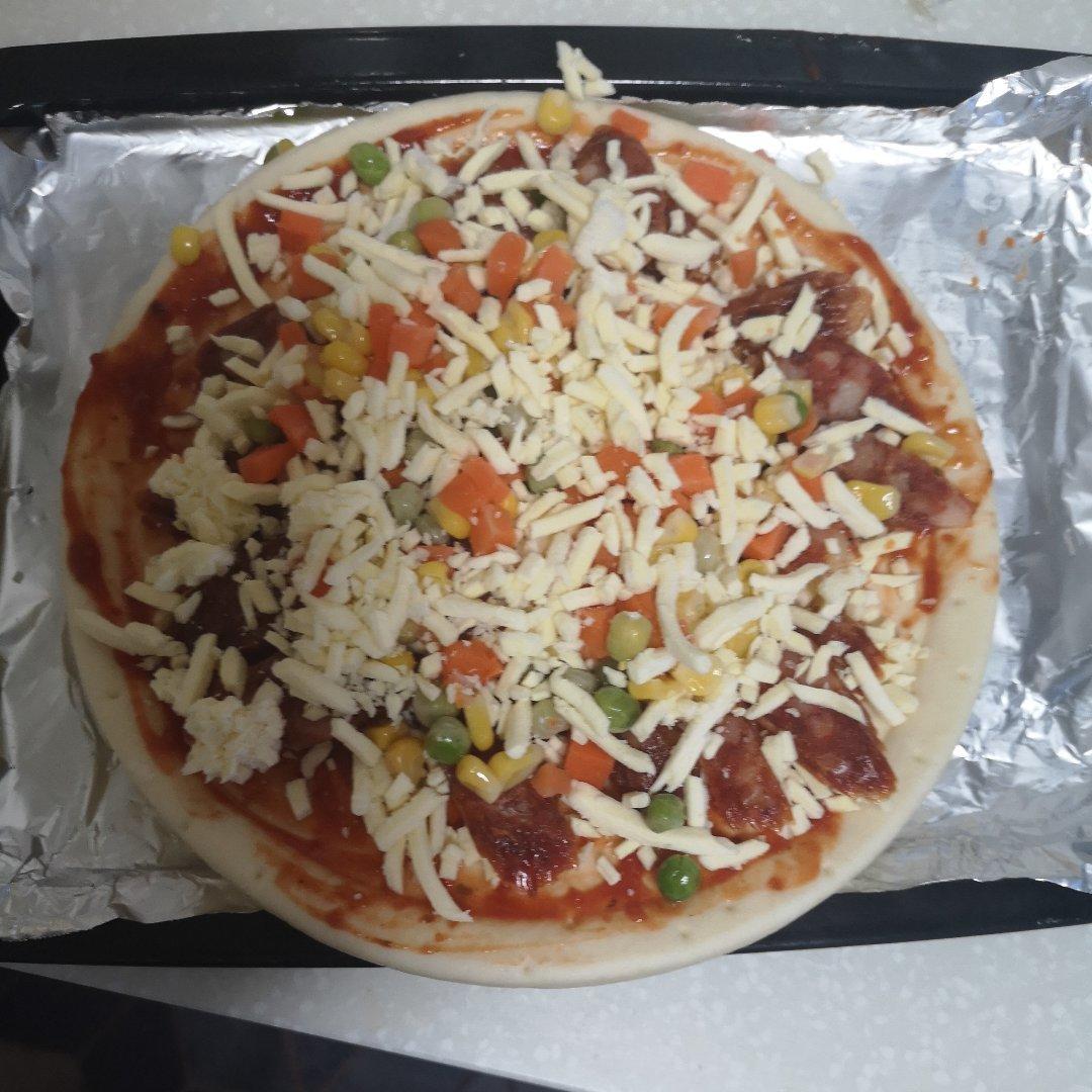 八寸披萨（附带饼皮做法）