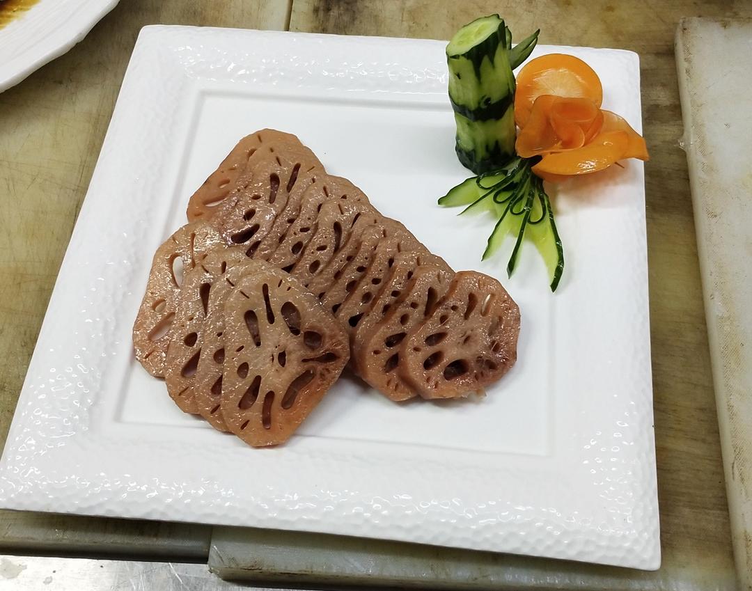 蜜汁莲藕的做法