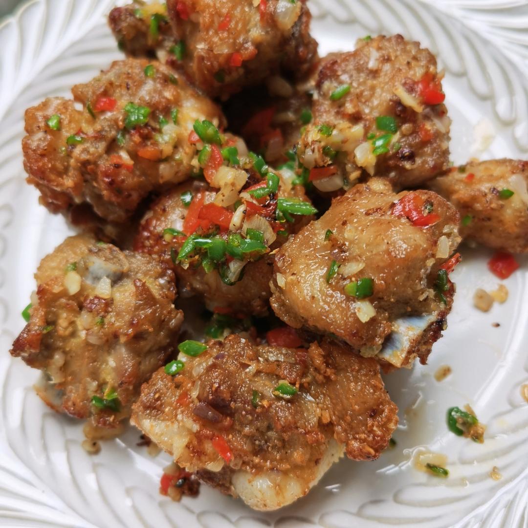 家庭版蒜香排骨