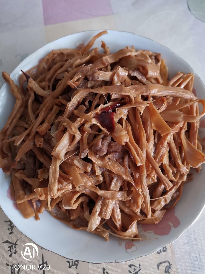 笋干炒肉
