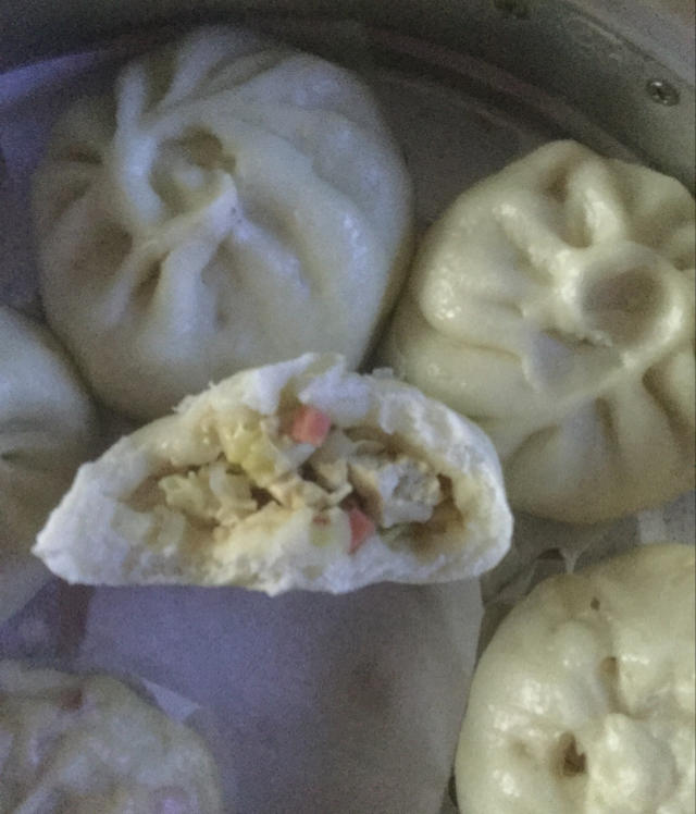 白菜豆腐馅饼