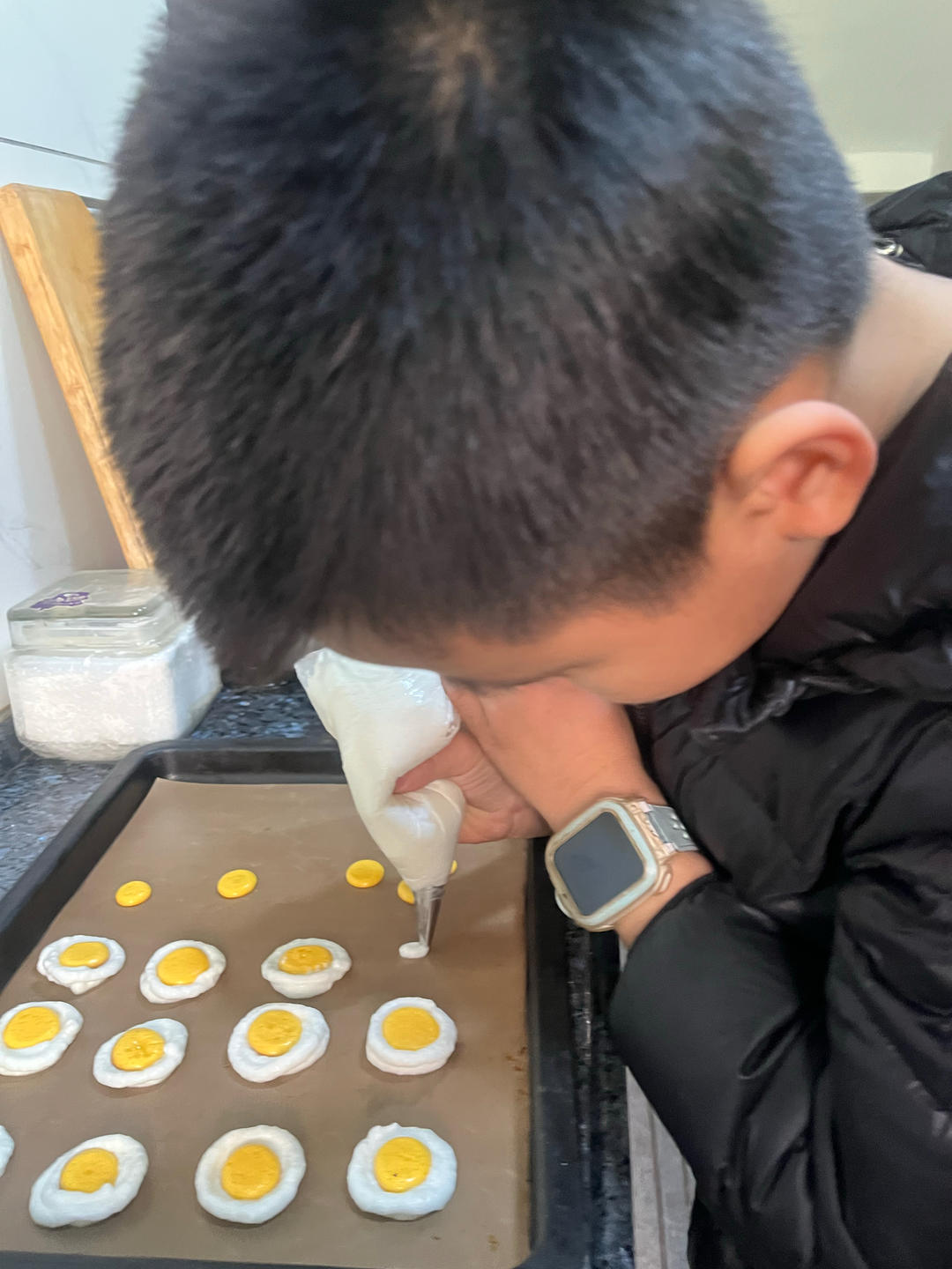 溶豆~可爱荷包蛋（免酸奶无糖版）