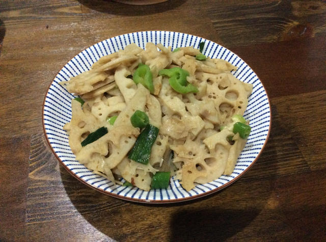 素炒藕片