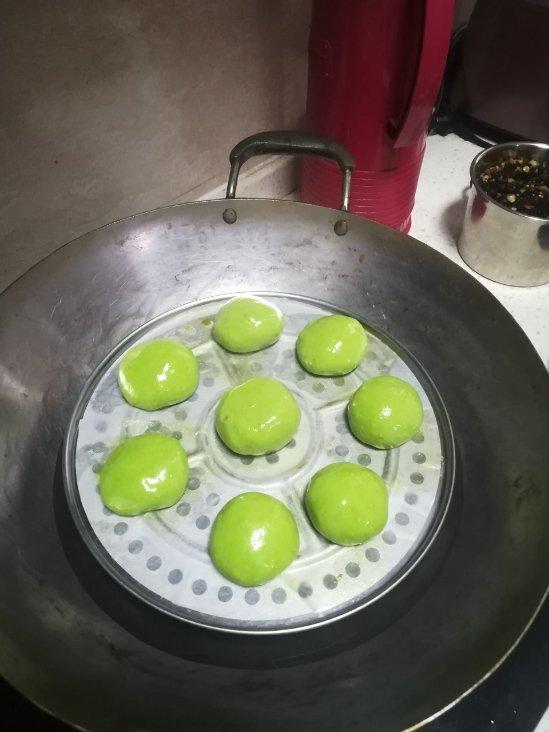 艾草青团-经典豆沙+网红肉松