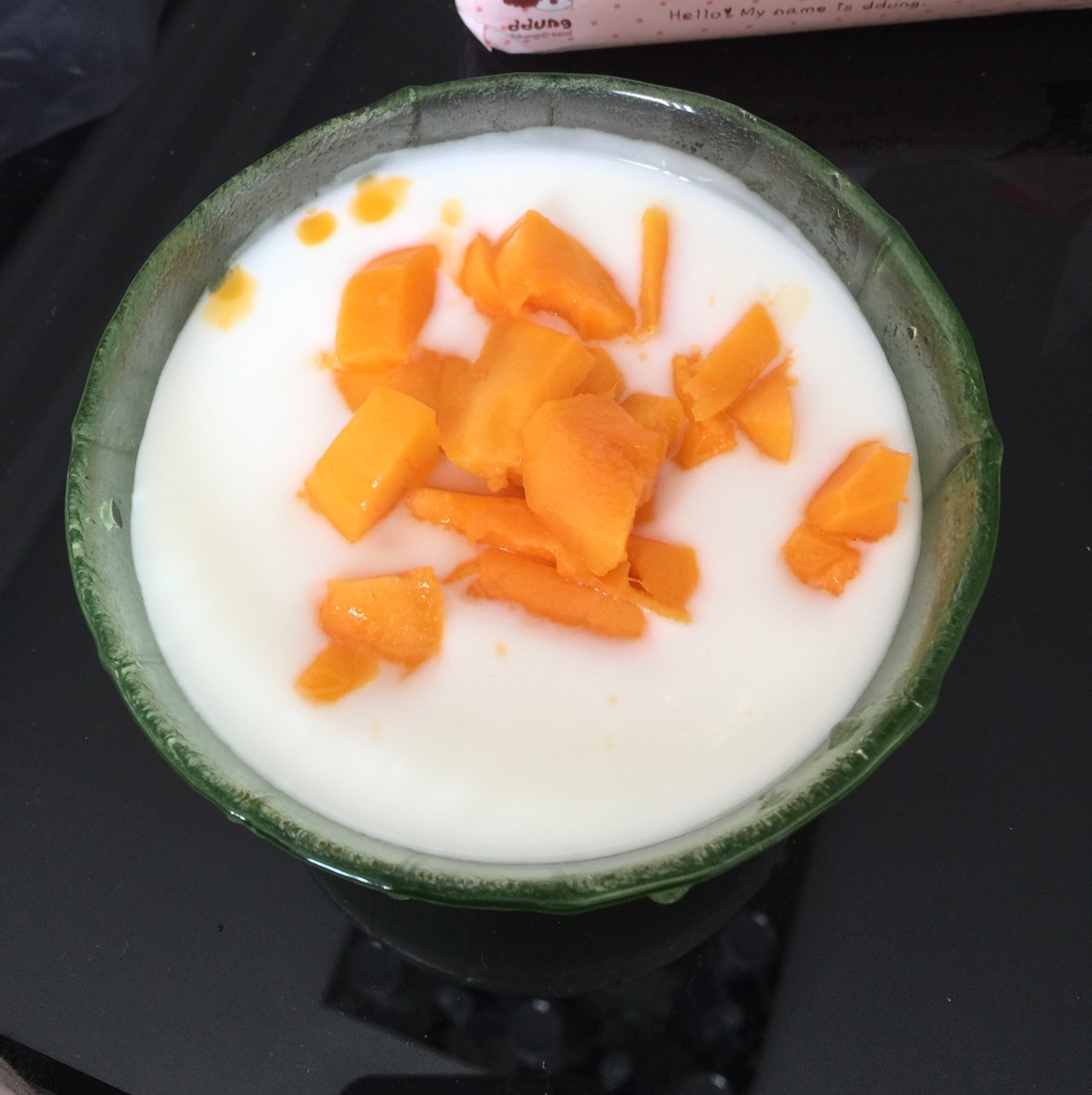 超级懒人芒果酸奶