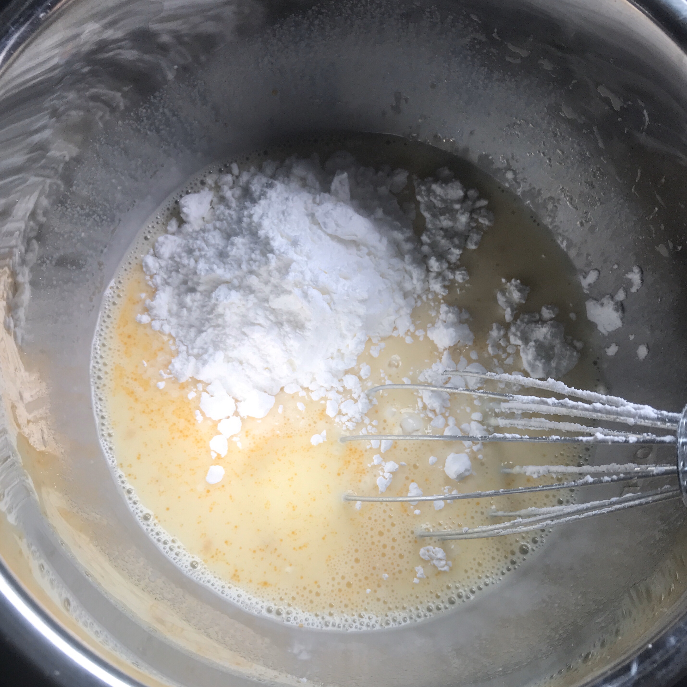 低脂‼️咸蛋黄南瓜🎃千层蛋糕🍰的做法 步骤3