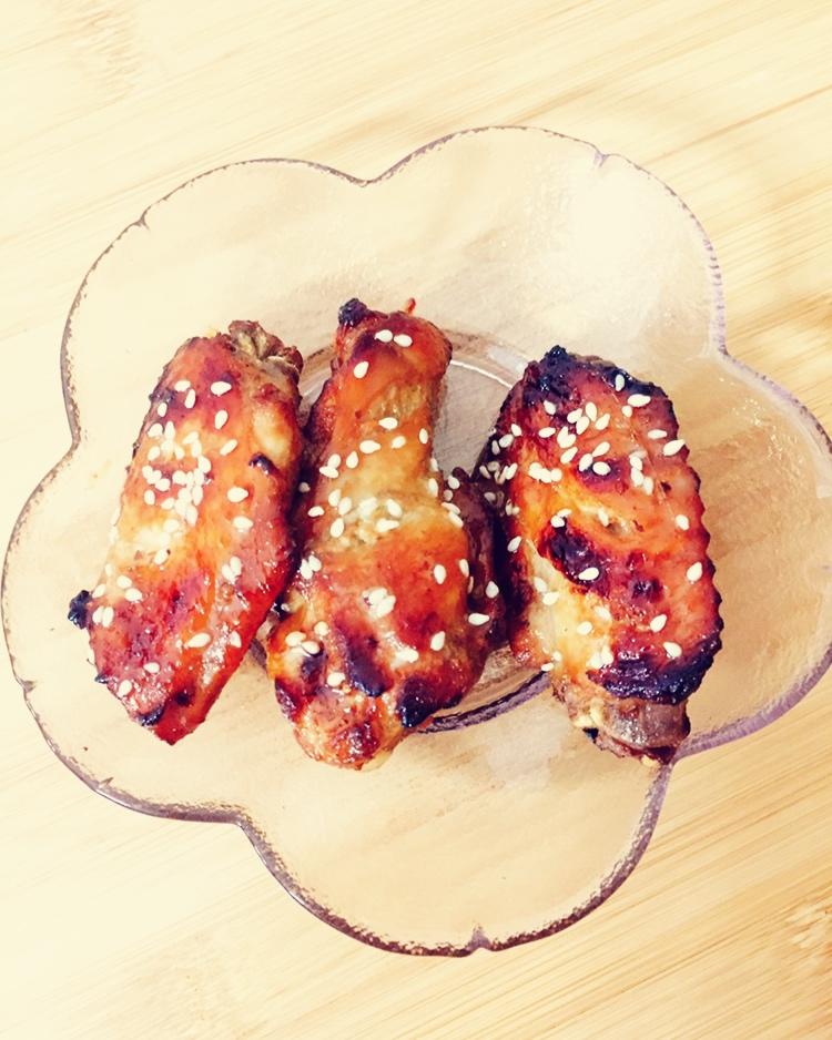 蜜汁烤鸡翅根