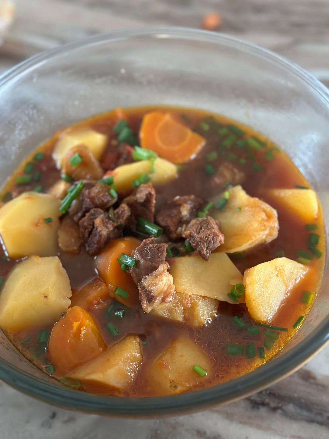 番茄土豆炖牛腩