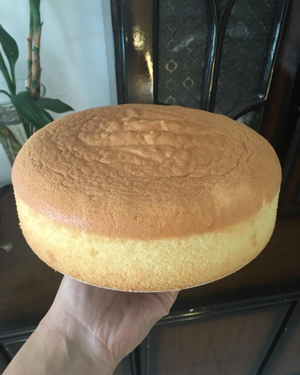 步骤最全面的戚风蛋糕（八寸）做法，成功率高！