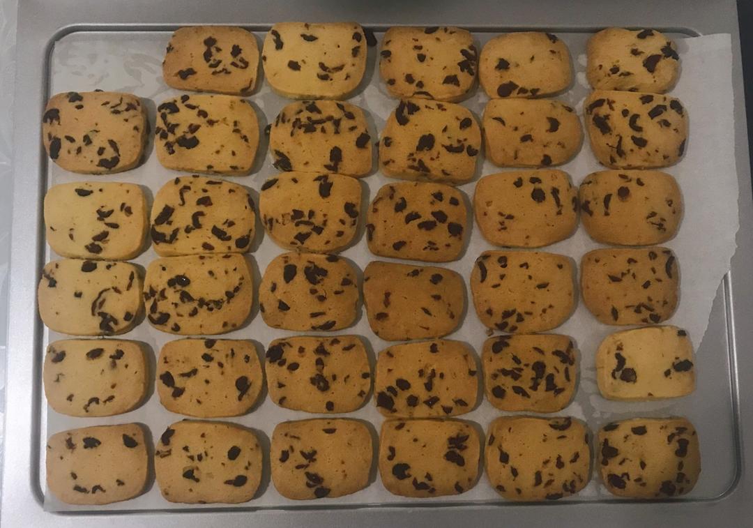 低糖少油版蔓越莓饼干