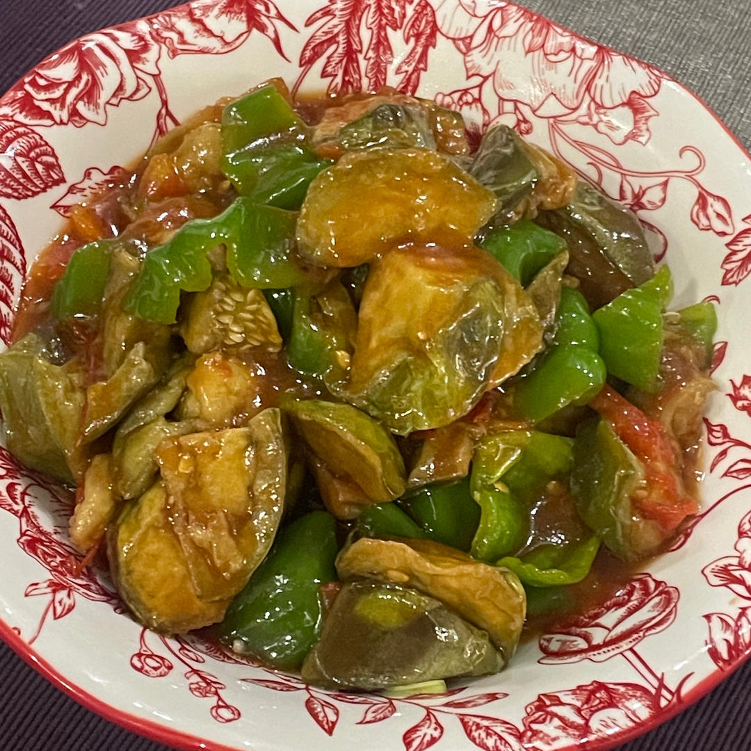 比饭馆好吃的烧茄子