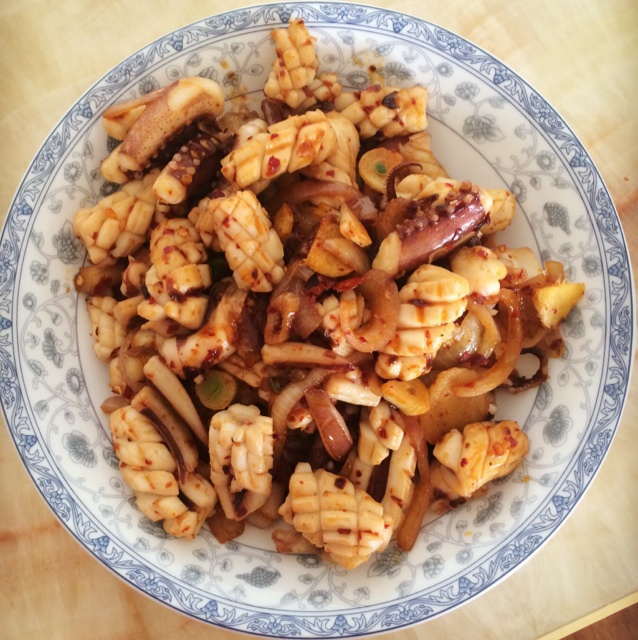 老干妈辣炒鱿鱼须