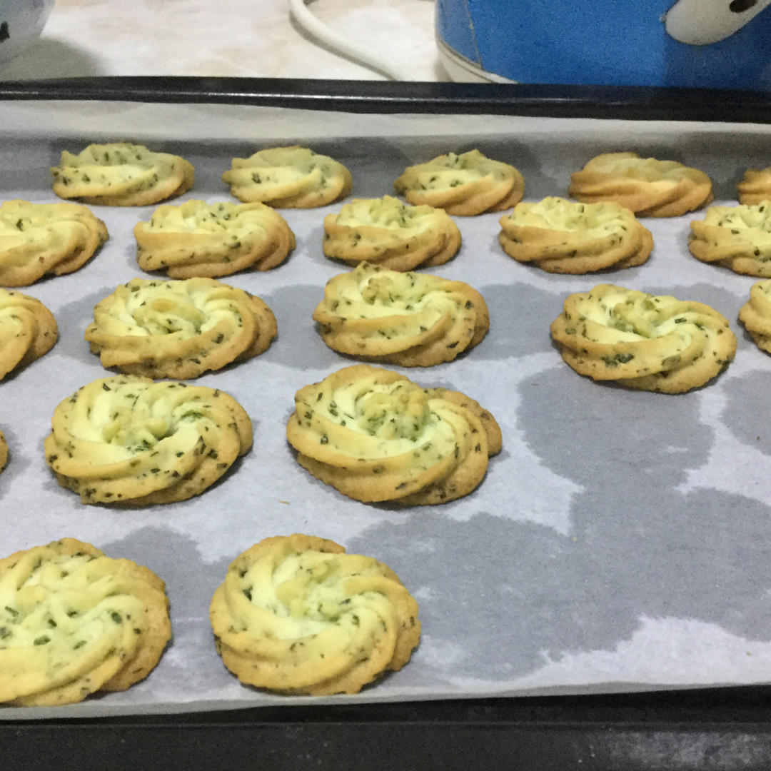 葱香曲奇——酥脆的咸味饼干