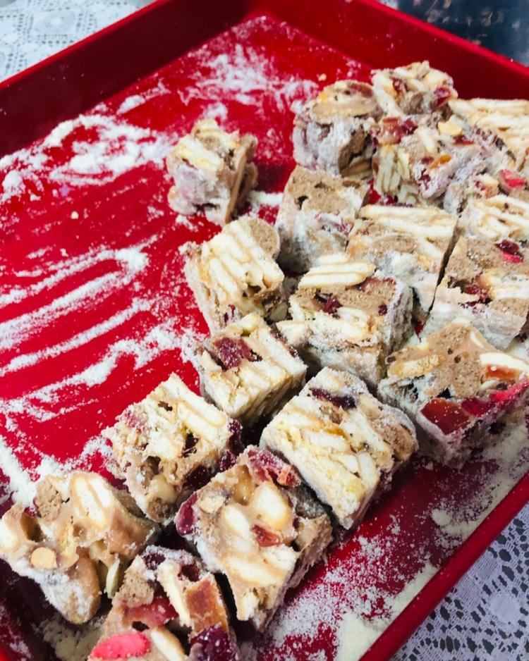 雪花酥  不甜版