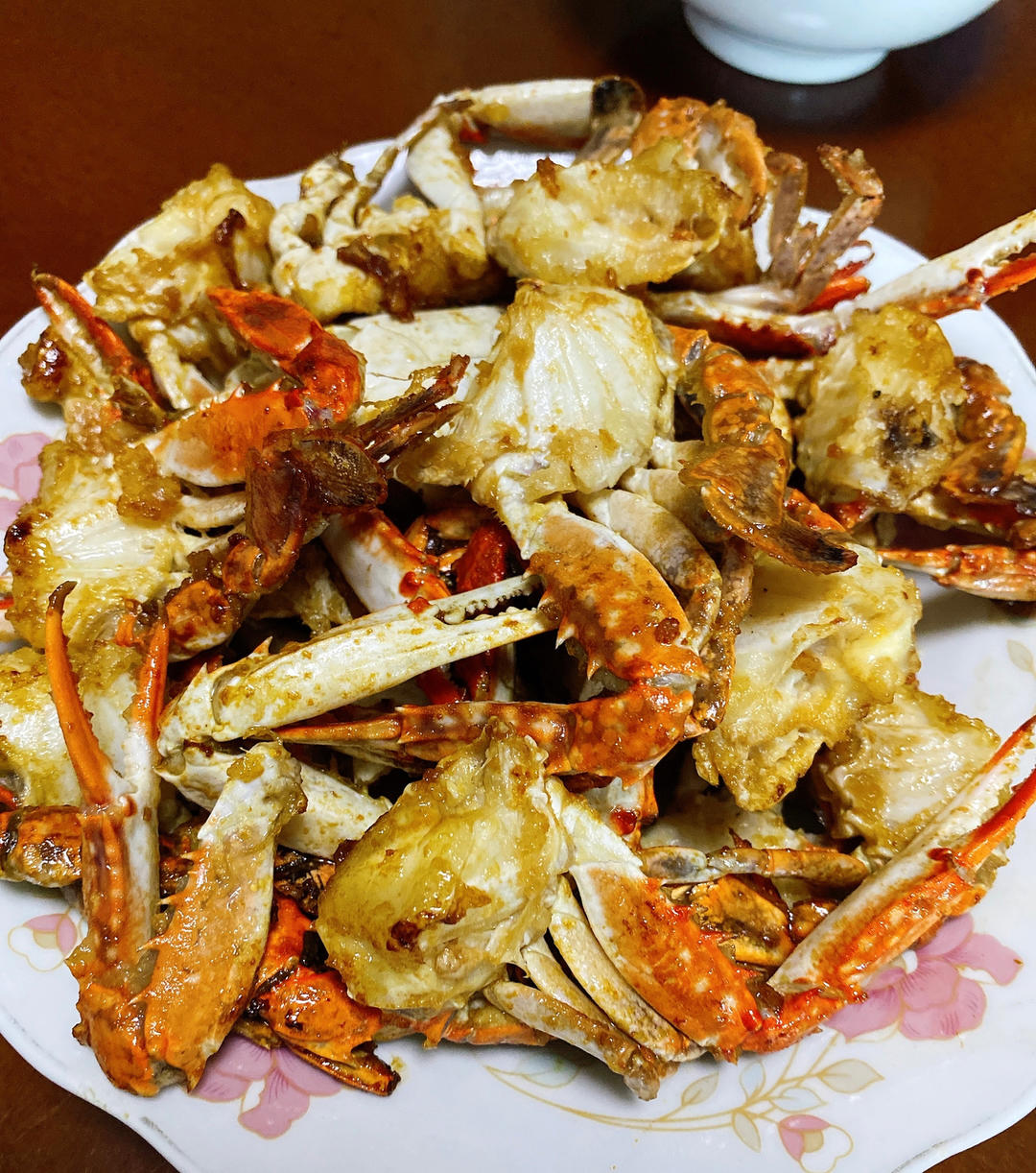 葱姜炒梭子蟹（very easy）