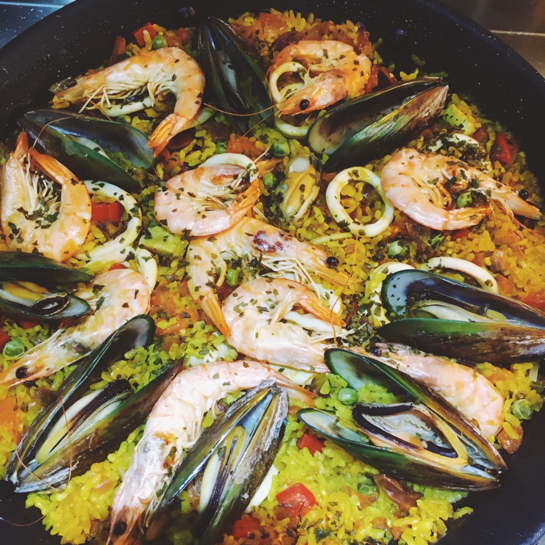 正宗paella 西班牙海鲜饭