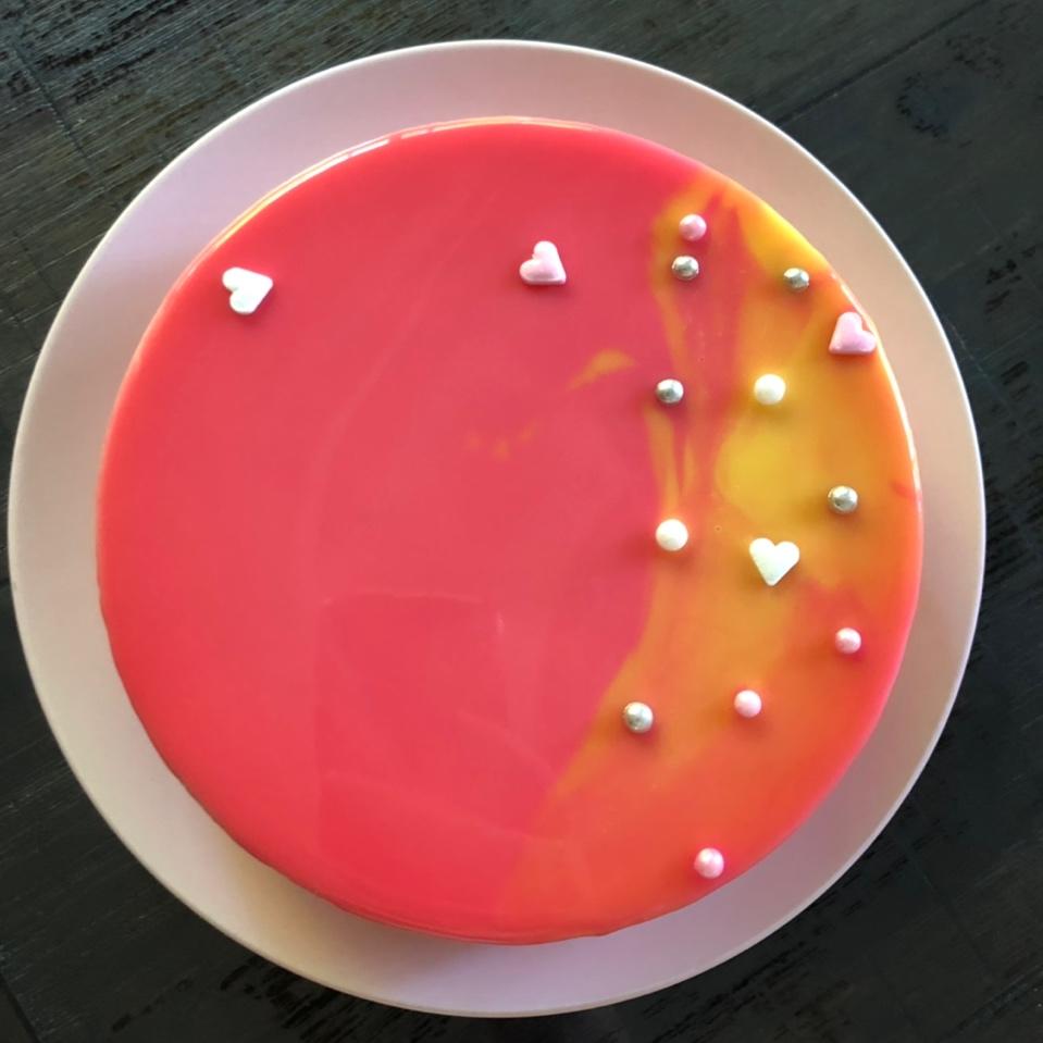 「分享」镜面蛋糕