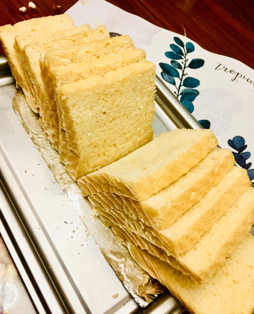 夺命软吐司(๑´ڡ`๑)超软拉丝极速方便的一次发酵吐司