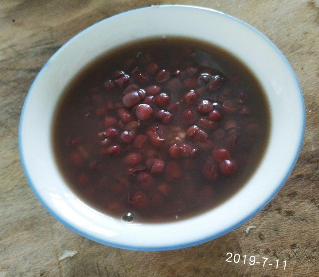 电饭锅版红豆汤