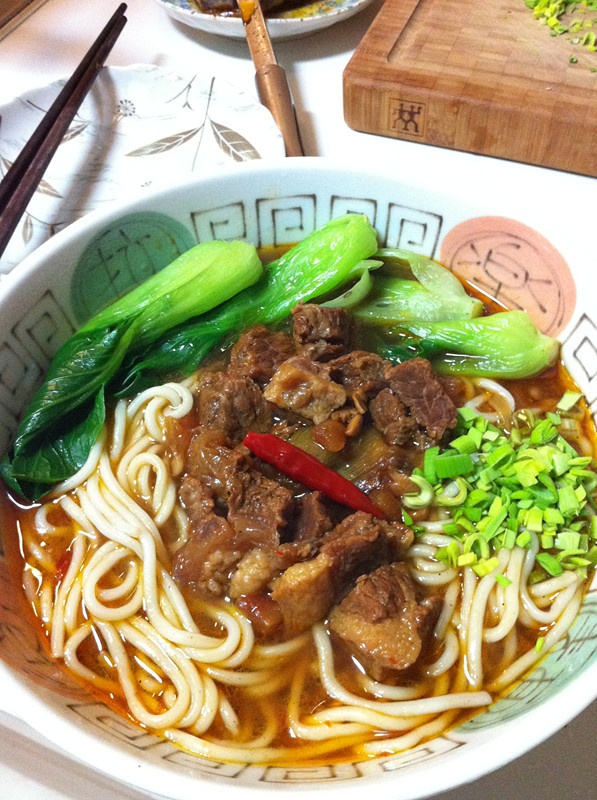 私房红烧牛肉面