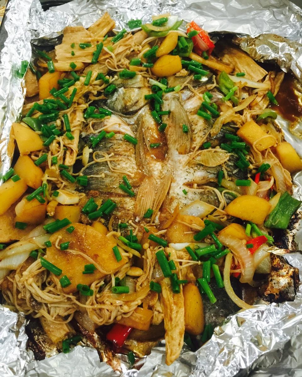 香辣烤鱼-烤箱版