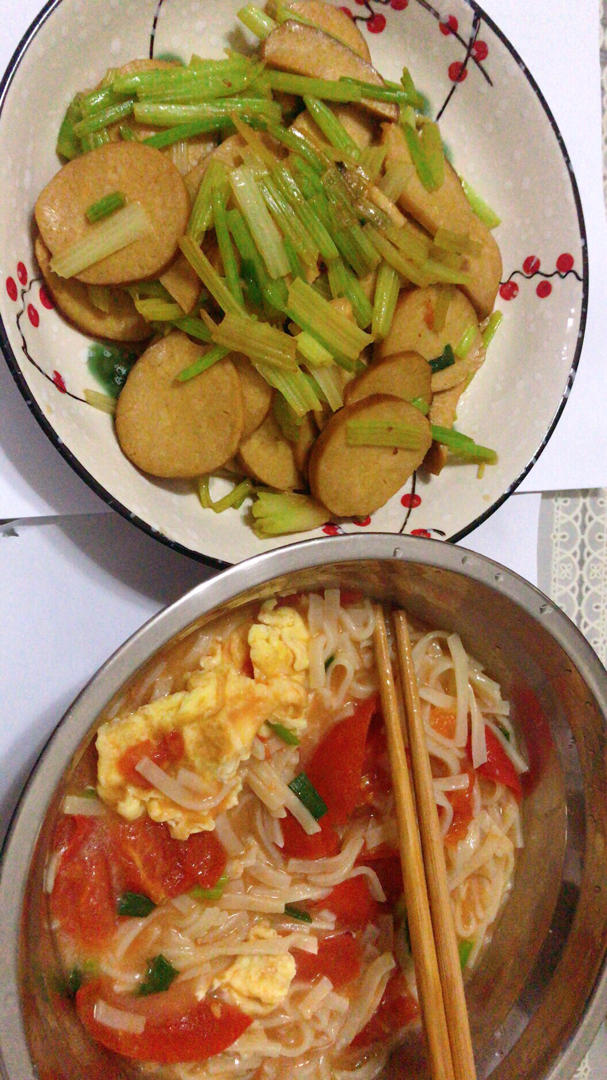 素鸡豆腐炒芹菜