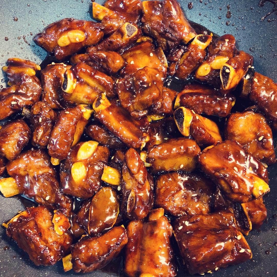 懒人版糖醋排骨