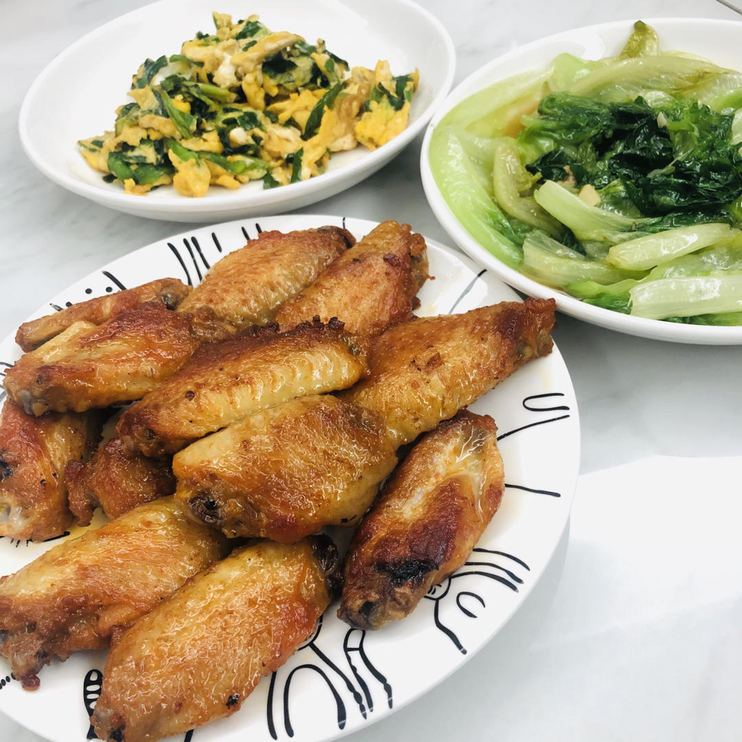 超级简单美味煎鸡翅