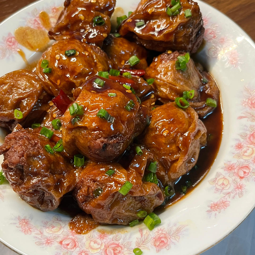 『妈妈的料理』面筋包塞肉