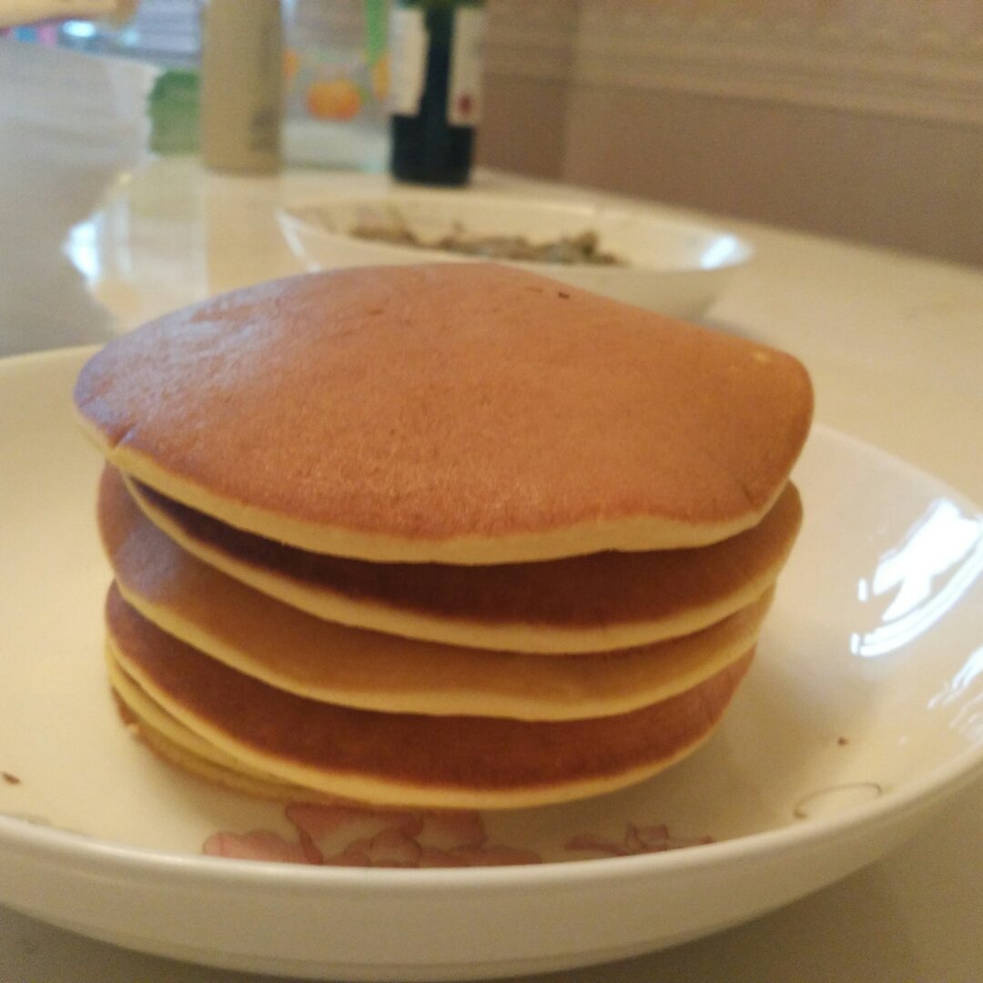 （蓬松版）超松软pancake，原来这么简单！