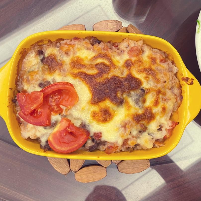 番茄鸡肉浓情焗饭【两人份】