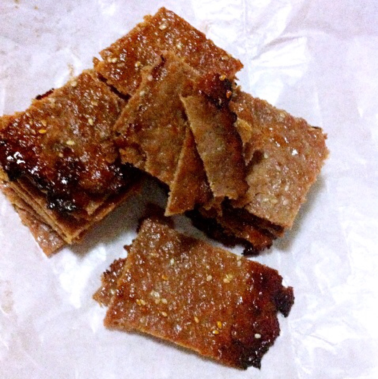 香辣黑椒蜜汁猪肉铺