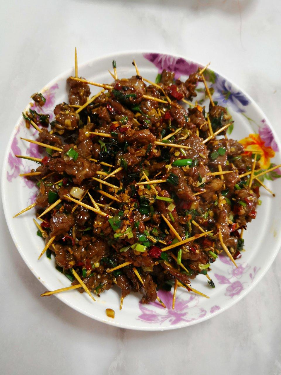 牙签牛肉 道地湖南味