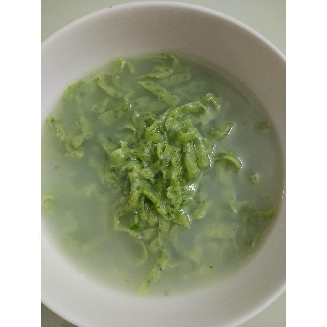 爱心满满的手擀蔬菜面 宝宝辅食 8M+