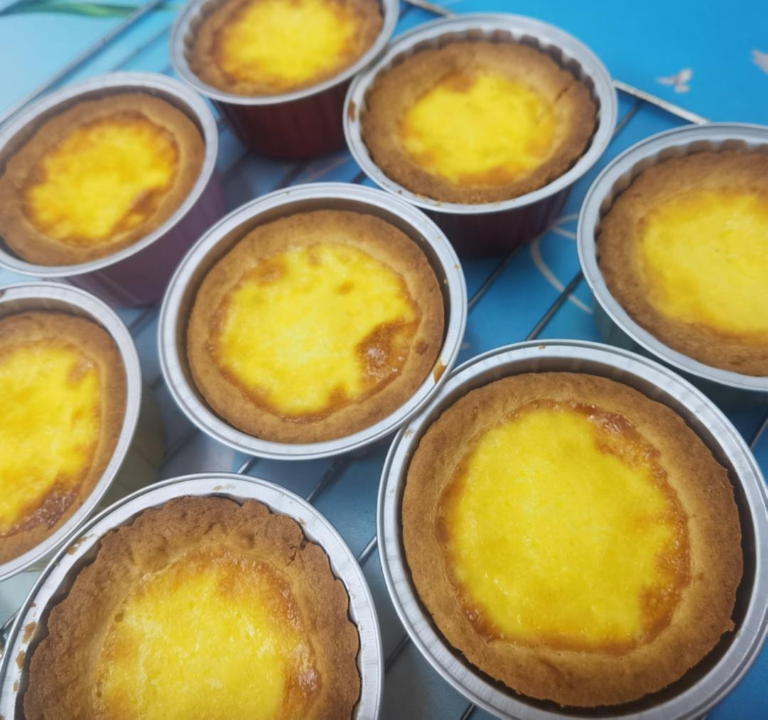 【视频食谱】不用开酥的曲奇蛋挞