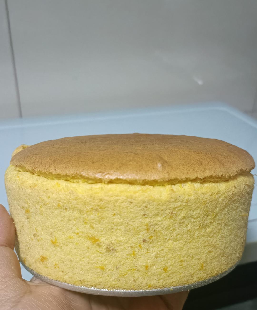 南瓜戚风蛋糕（8寸圆模）