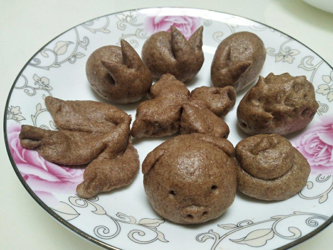 全麦馒头（减肥）（无糖无油）