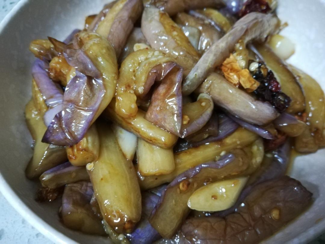 清炒茄子（少油版+视频）