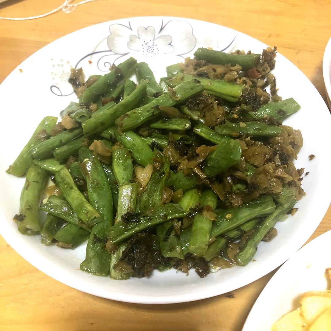 清炒刀豆