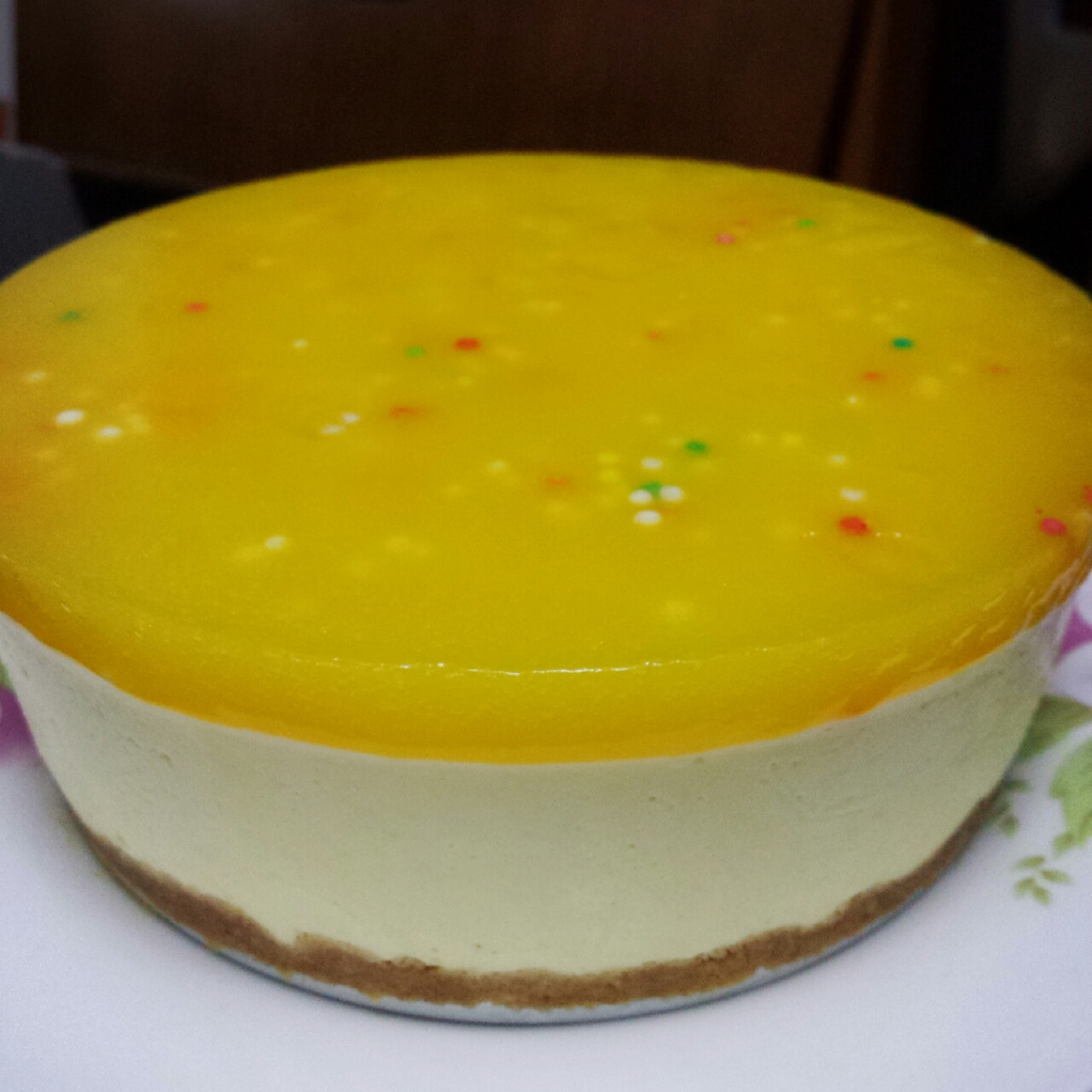 【视频】芒果慕斯（6寸） | 含镜面果胶配方