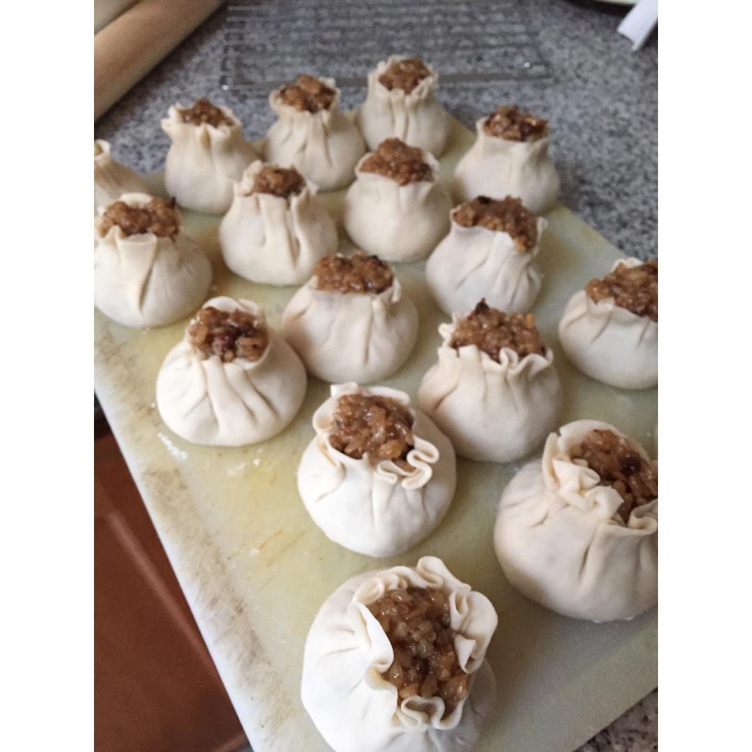 简易糯米烧卖（附烧卖包法）