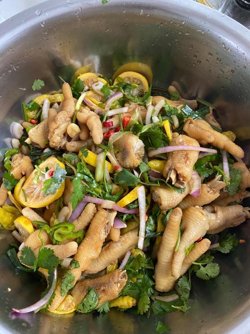 jess70011020做的柠檬泡椒凤爪