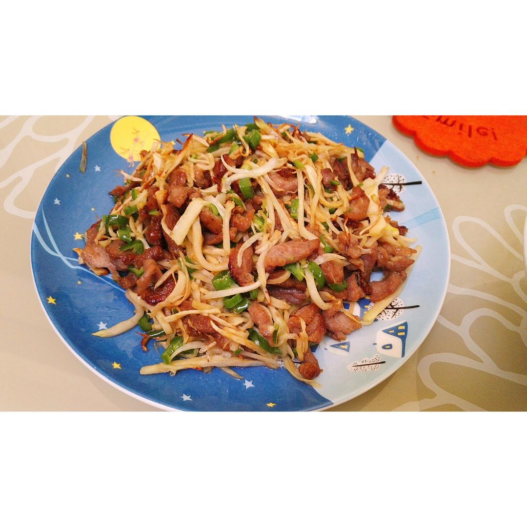 茭白炒肉丝