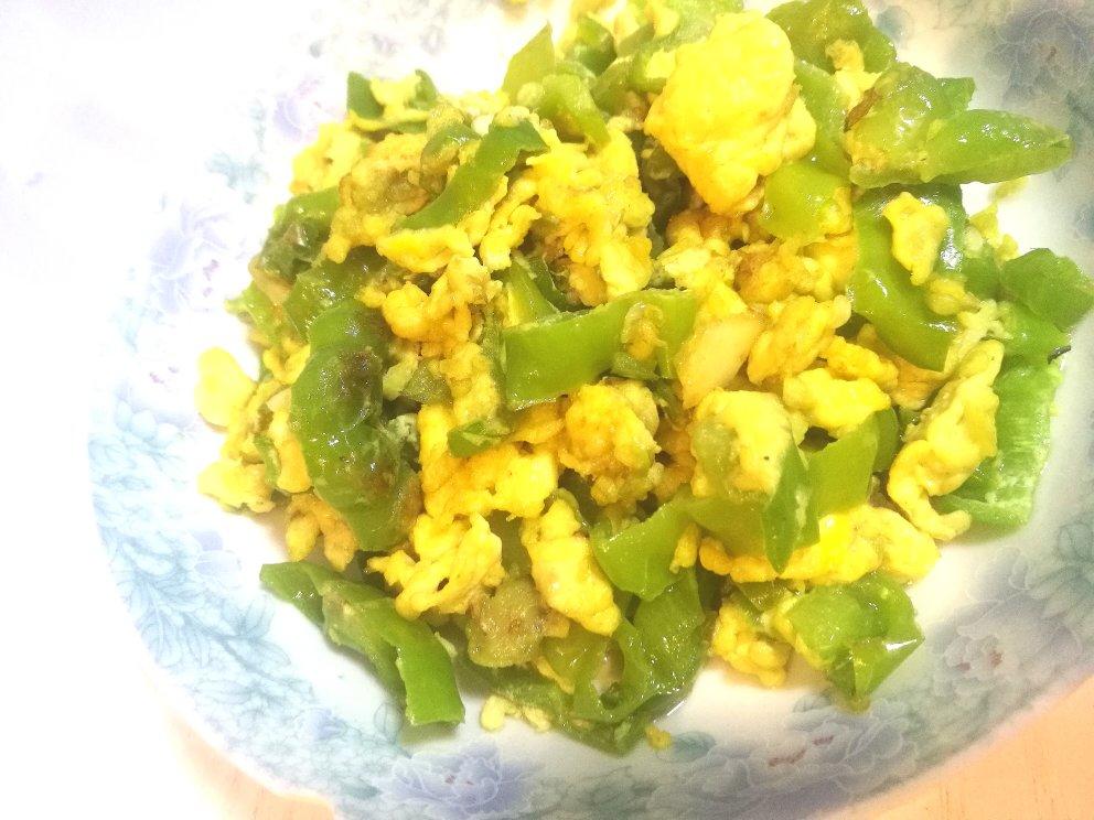 尖椒炒鸡蛋