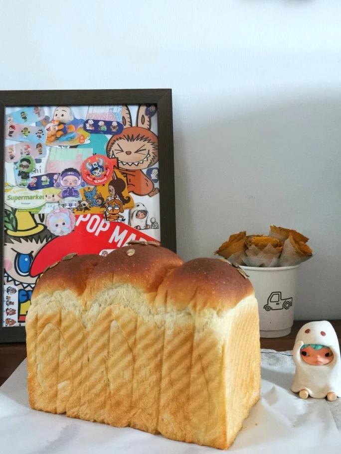 70％中种牛奶吐司（啊呜师傅减半方）