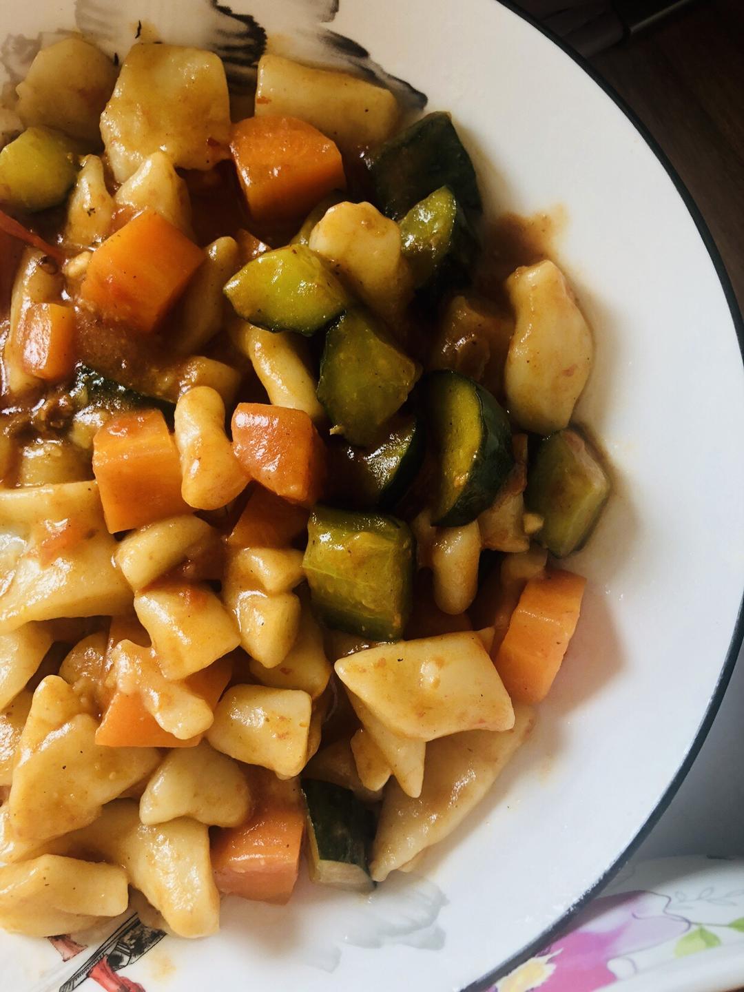 炒面块(超级成功案例)的做法 步骤6